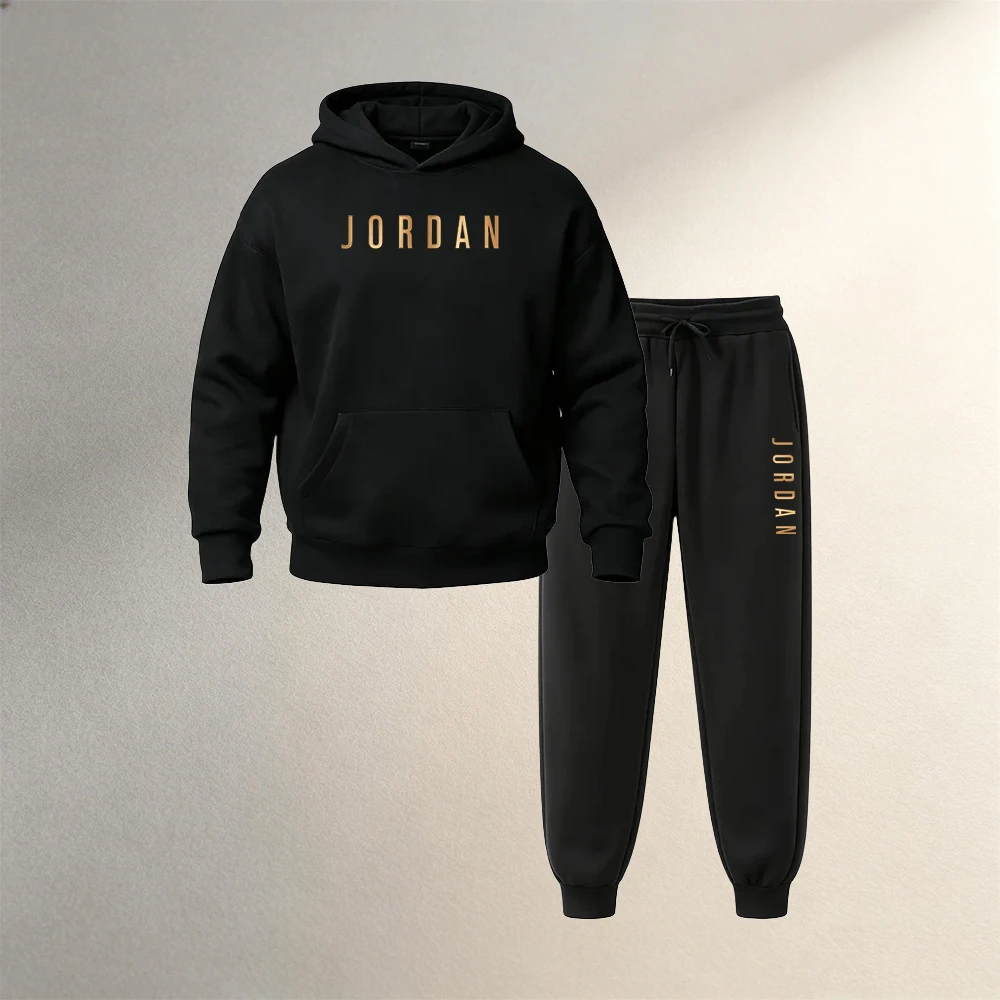 Joggers Pants - 남성 의류 2피스 풀오버 후드티 가을
