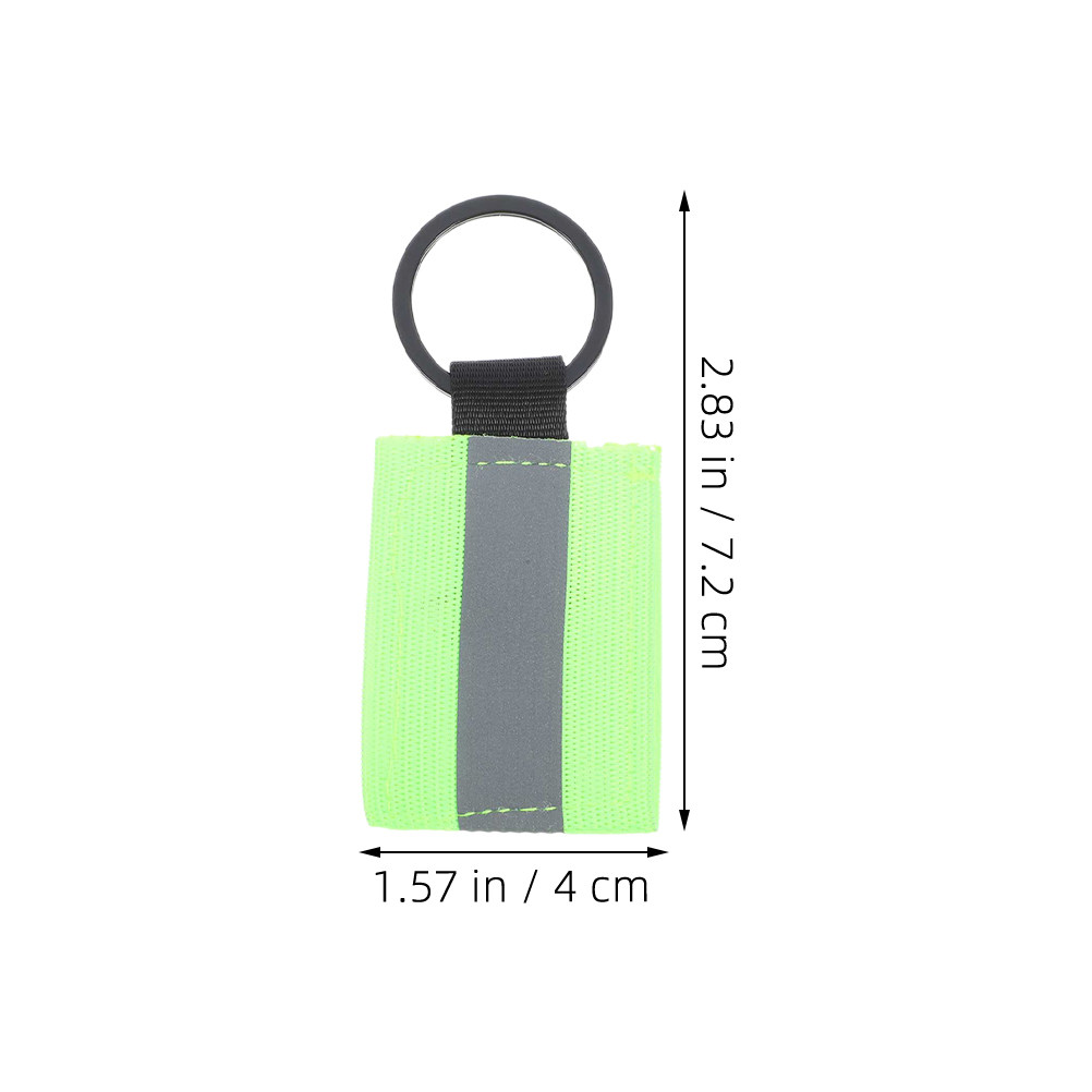 5개입 양면 반사 키링 태그, 나일론 및 알루미늄 합금 - Running Visibility Gear 리뷰 및 가격