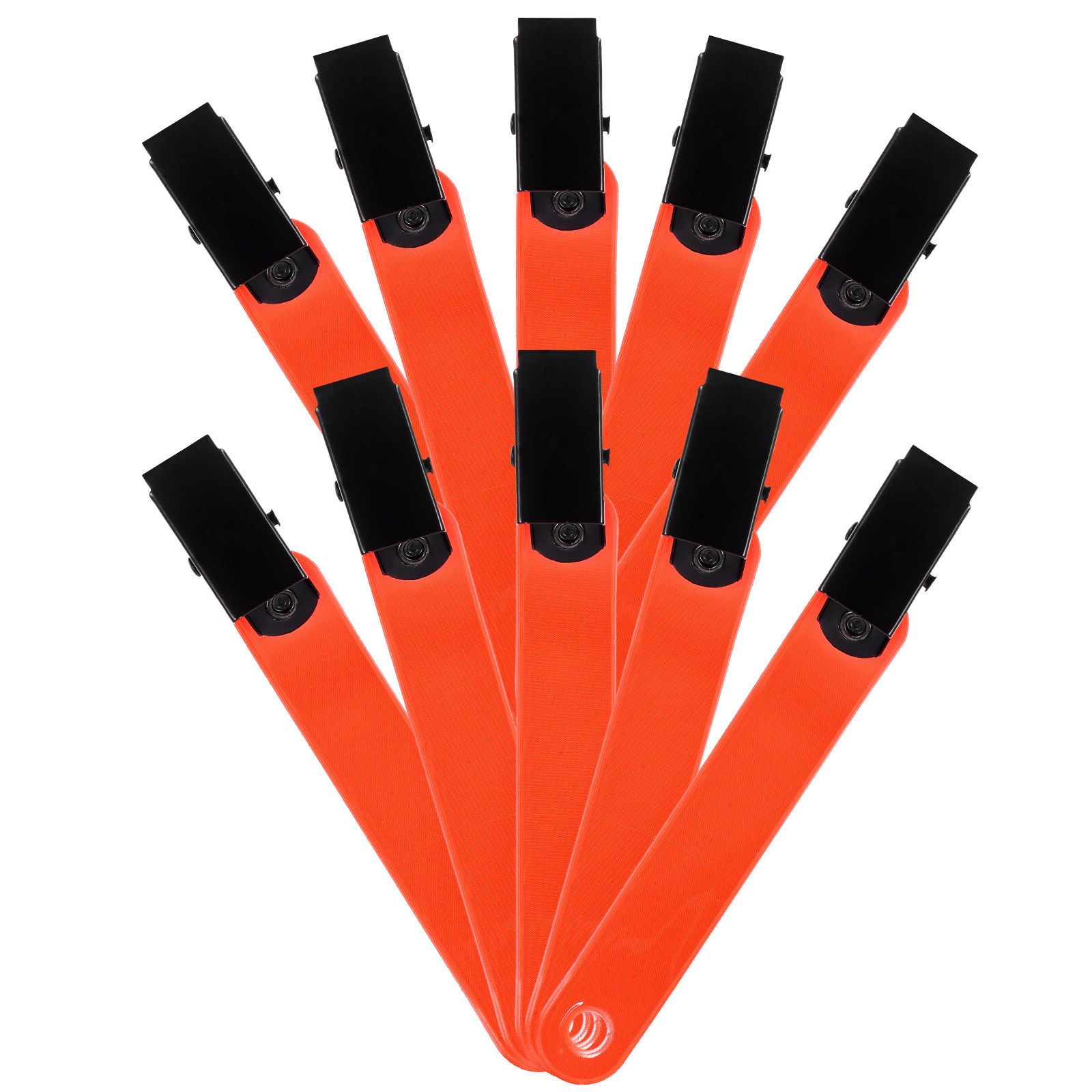 12개입, 눈에 잘 띄는 형광색 반사 밴드 클립, 야간 - Running Visibility Gear 리뷰 및 가격