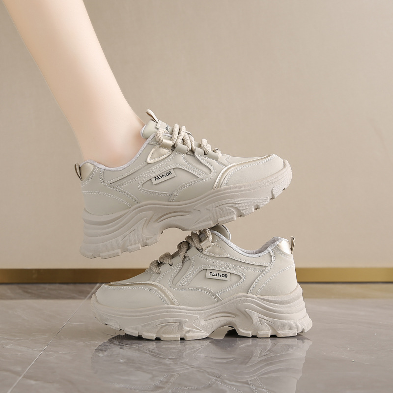 여성용 가죽 로우탑 데드슈즈 통기성 봄 가을 캐주얼 러 - Running Shoes Women 리뷰 및 가격