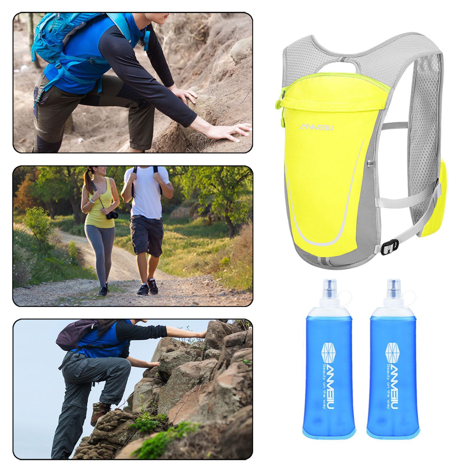 2개의 물주머니가 있는 조깅, 자전거 타기, 야외 등산 - Hydration Vest 리뷰 및 가격