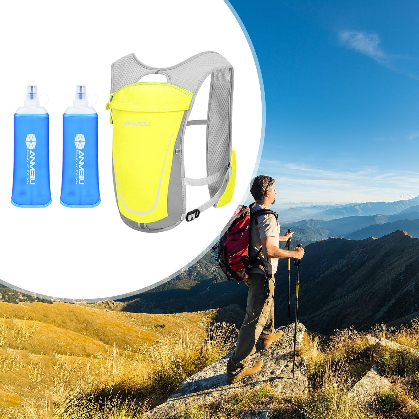 2개의 물주머니가 있는 조깅, 자전거 타기, 야외 등산 - Hydration Vest 리뷰 및 가격