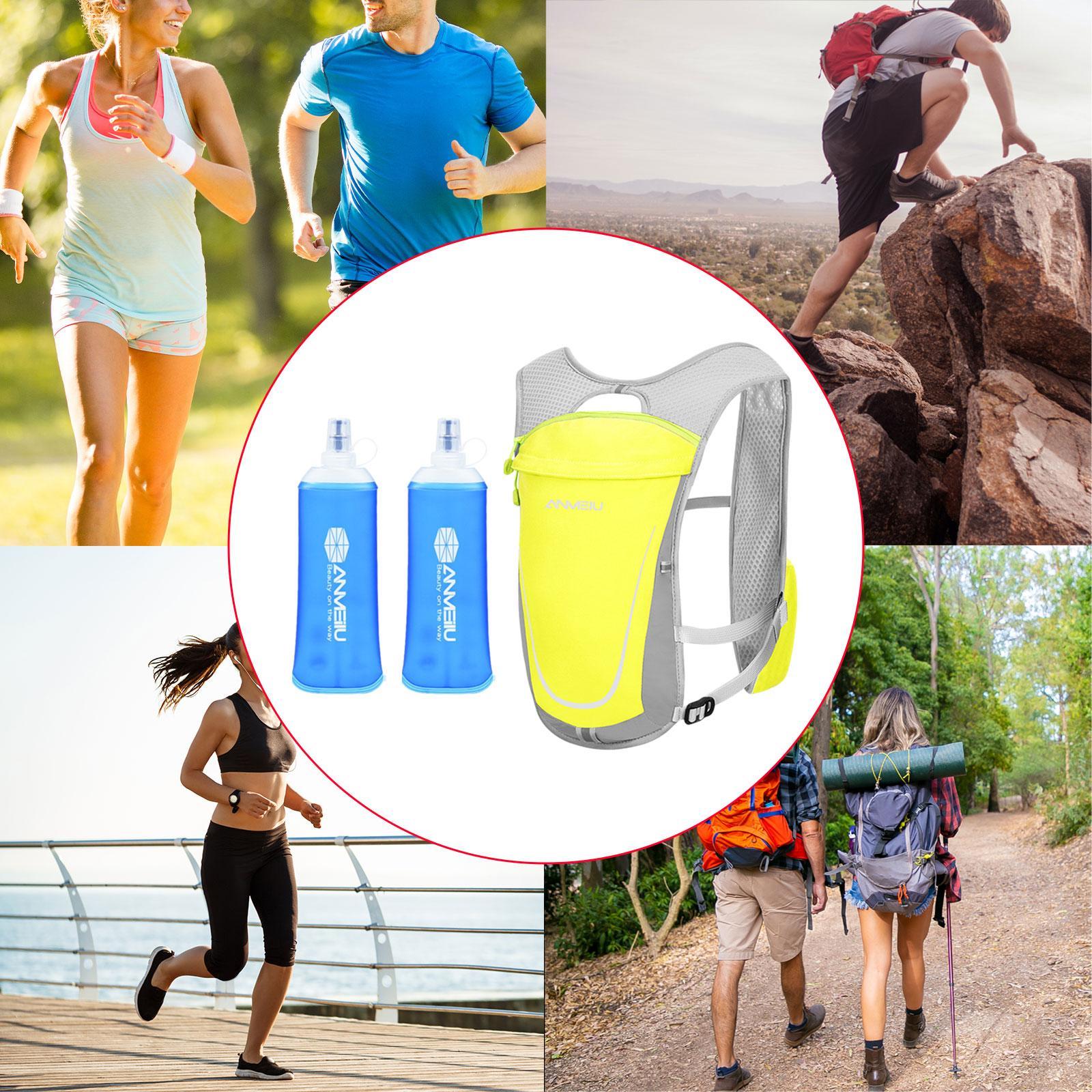2개의 물주머니가 있는 조깅, 자전거 타기, 야외 등산 - Hydration Vest 리뷰 및 가격