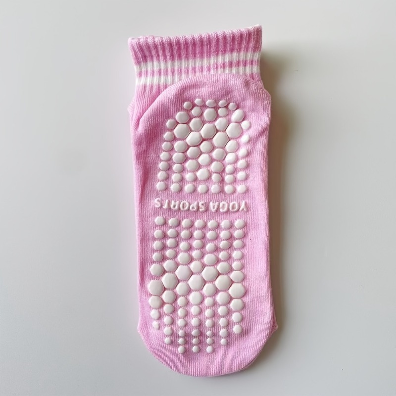 1/5 쌍 여성용 실리콘 안티 슬립 필라테스 요가 양말 - Sports Socks 리뷰 및 가격