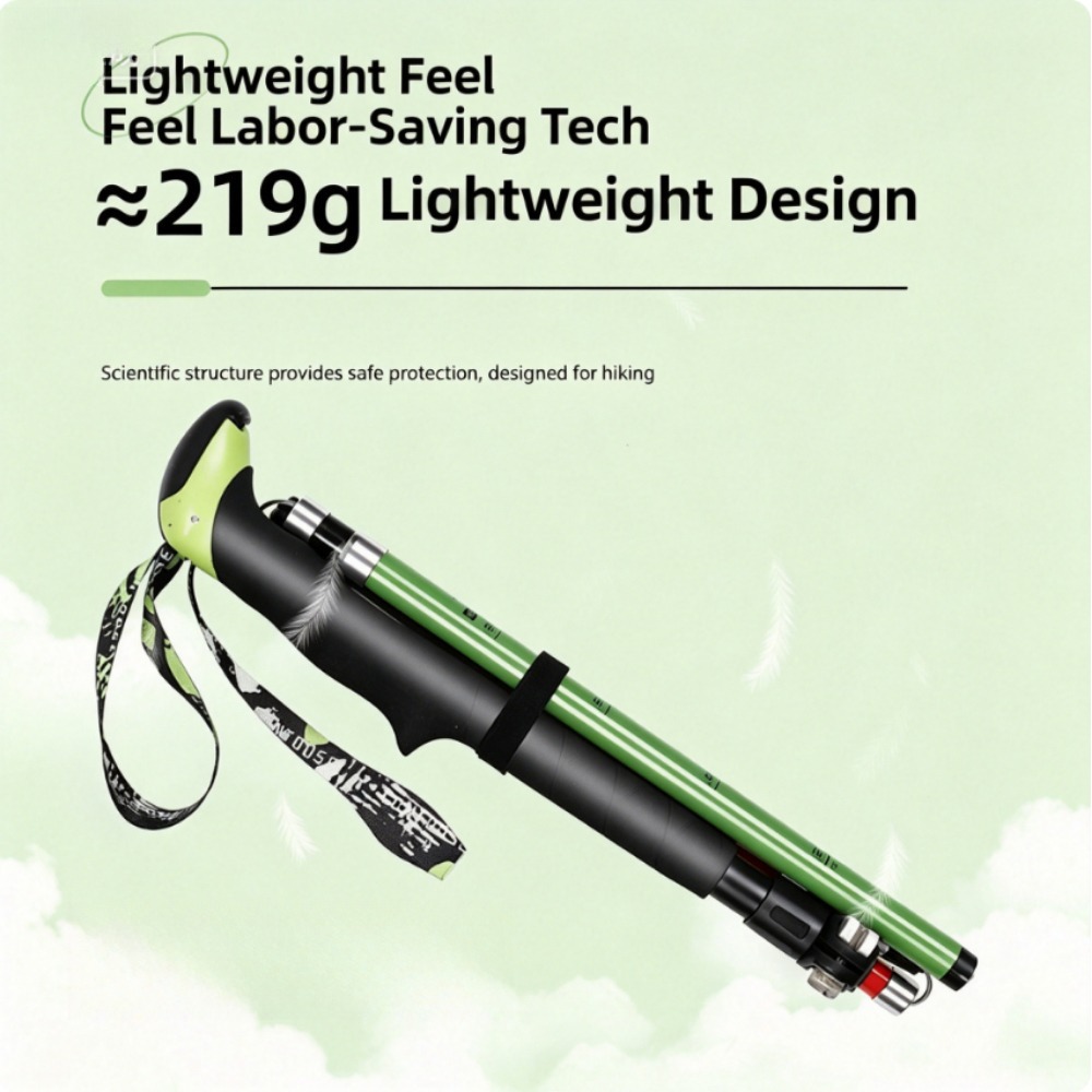 초경량 접이식 탄소섬유 하이킹 폴, 야외 전문 스키 하 - Trekking Pole Carbon 리뷰 및 가격