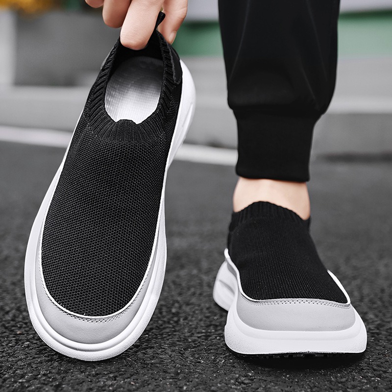 2025 신상 남성 신발 통기성 메쉬 캔버스화 패션 탄 - Sports Socks 리뷰 및 가격