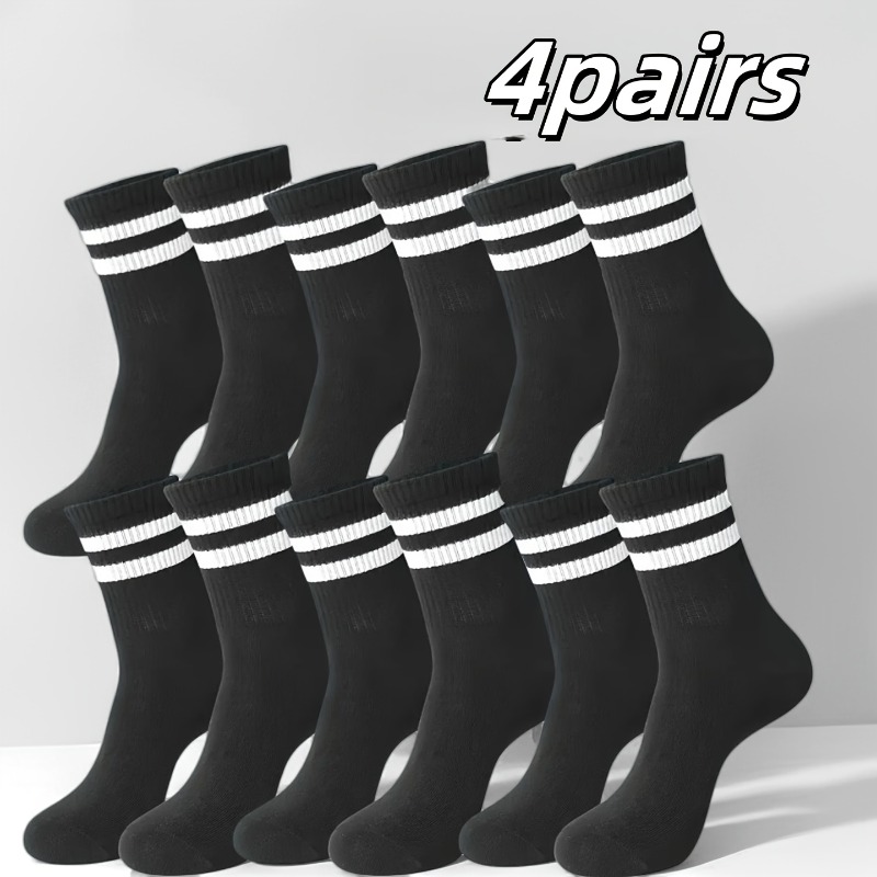 4쌍 유니섹스 스포츠 아웃도어 양말 클래식 색상 - 모 - Sports Socks 리뷰 및 가격